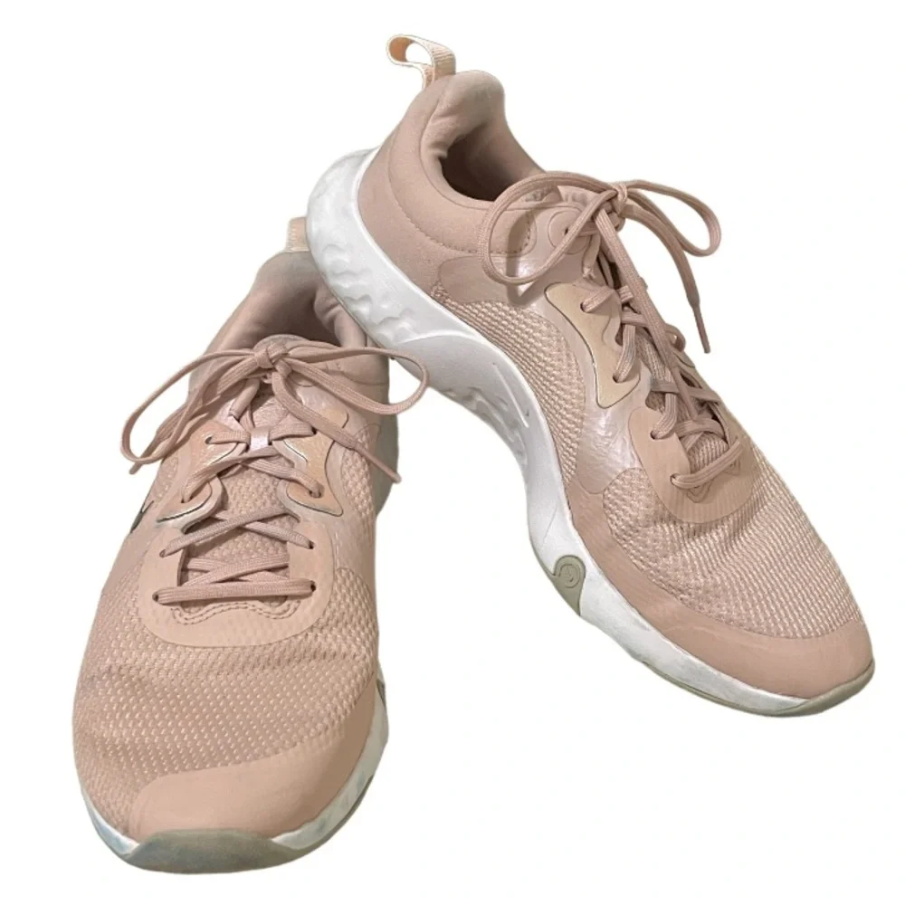 Nike Renew In Season Cross Trainer Rose Pink Metallic Pewter Silver Women Size 8